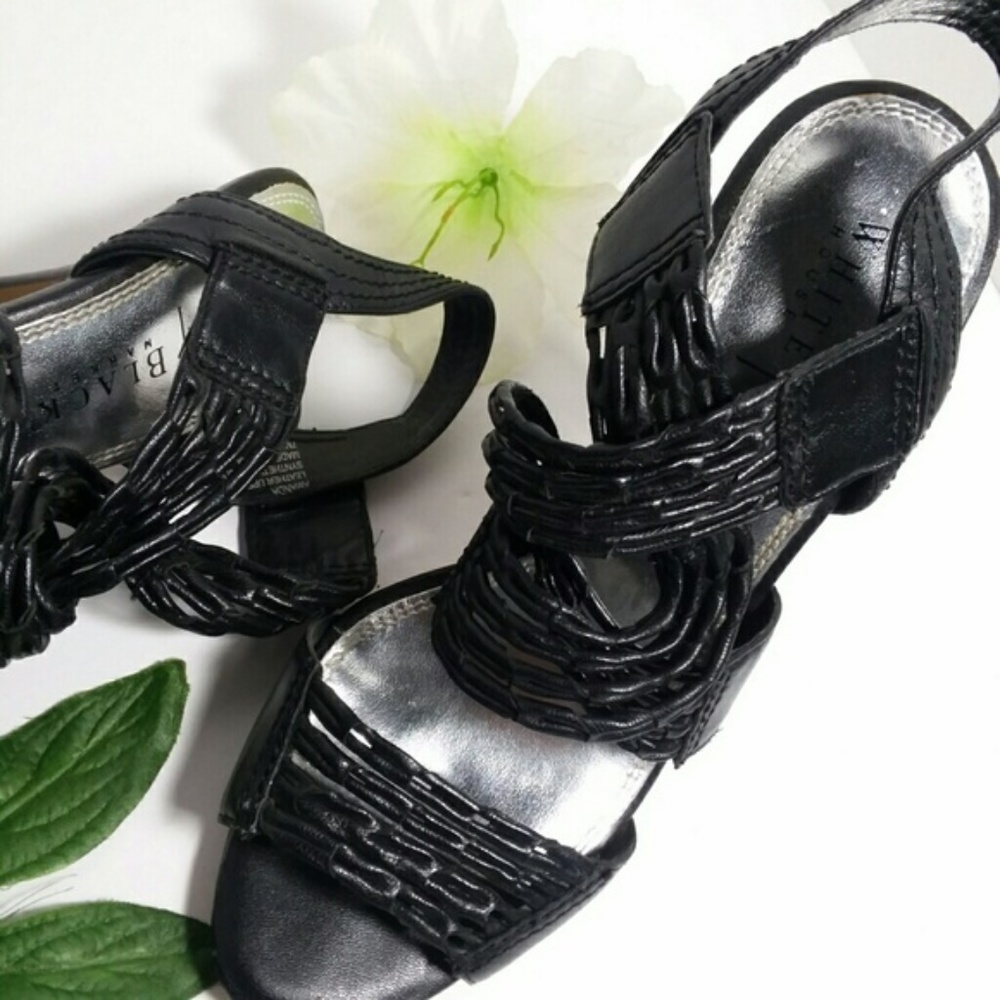 COPY - White House Black Market strappy sandals black